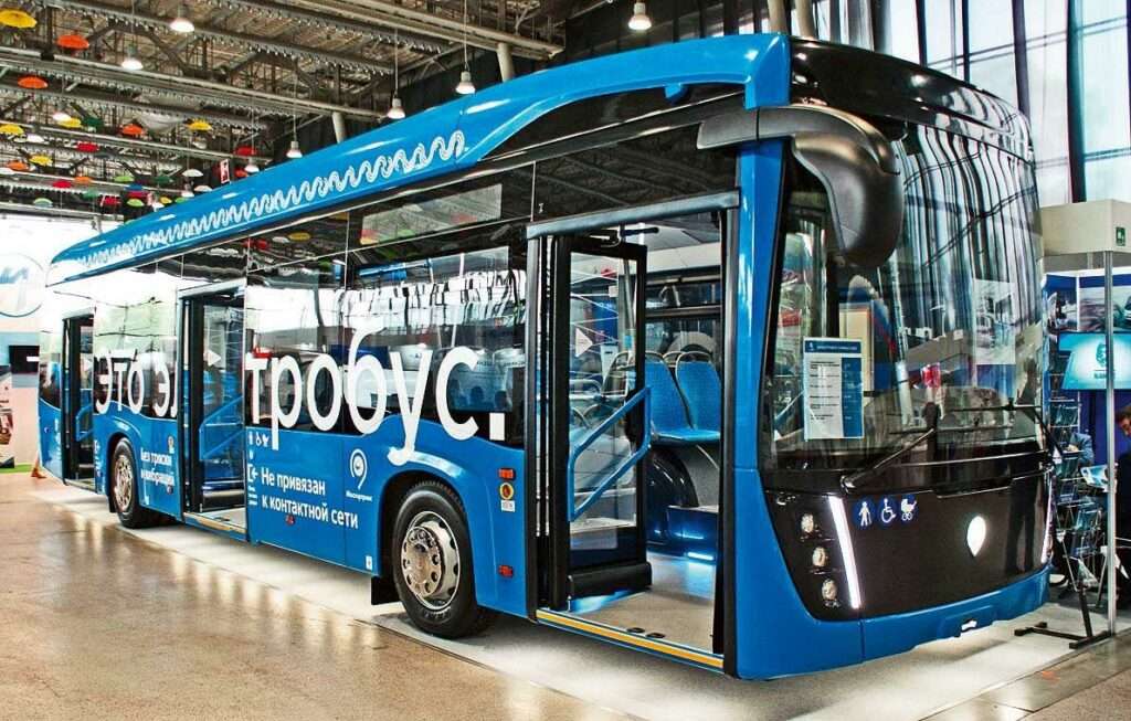 Электробус КАМАЗ уже работает на регулярных маршрутах в столице