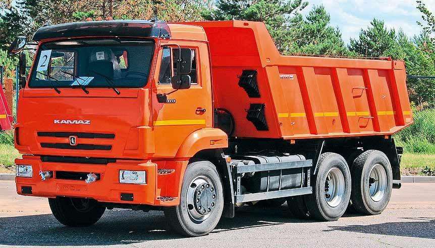 Один из самых удачных тяжелых камских самосвалов – КАМАЗ-6520 грузоподъемностью 20 тонн