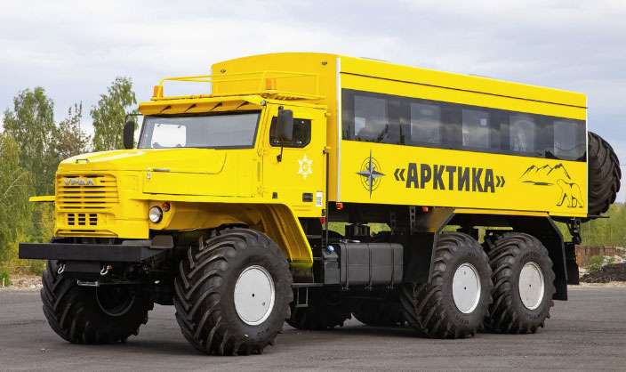 Арктический автобус Урал