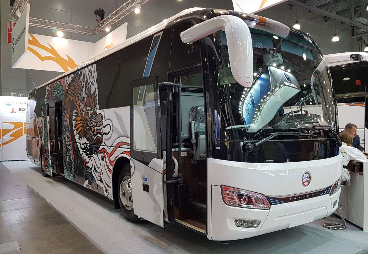 Новый автобус Golden Dragon