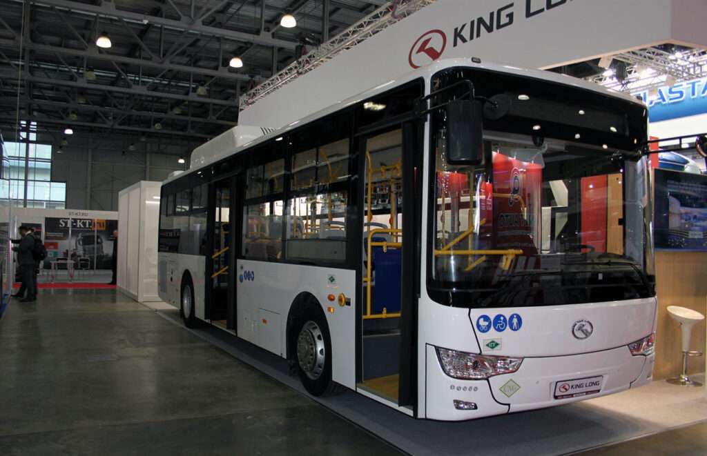 Газомоторный автобус King Long