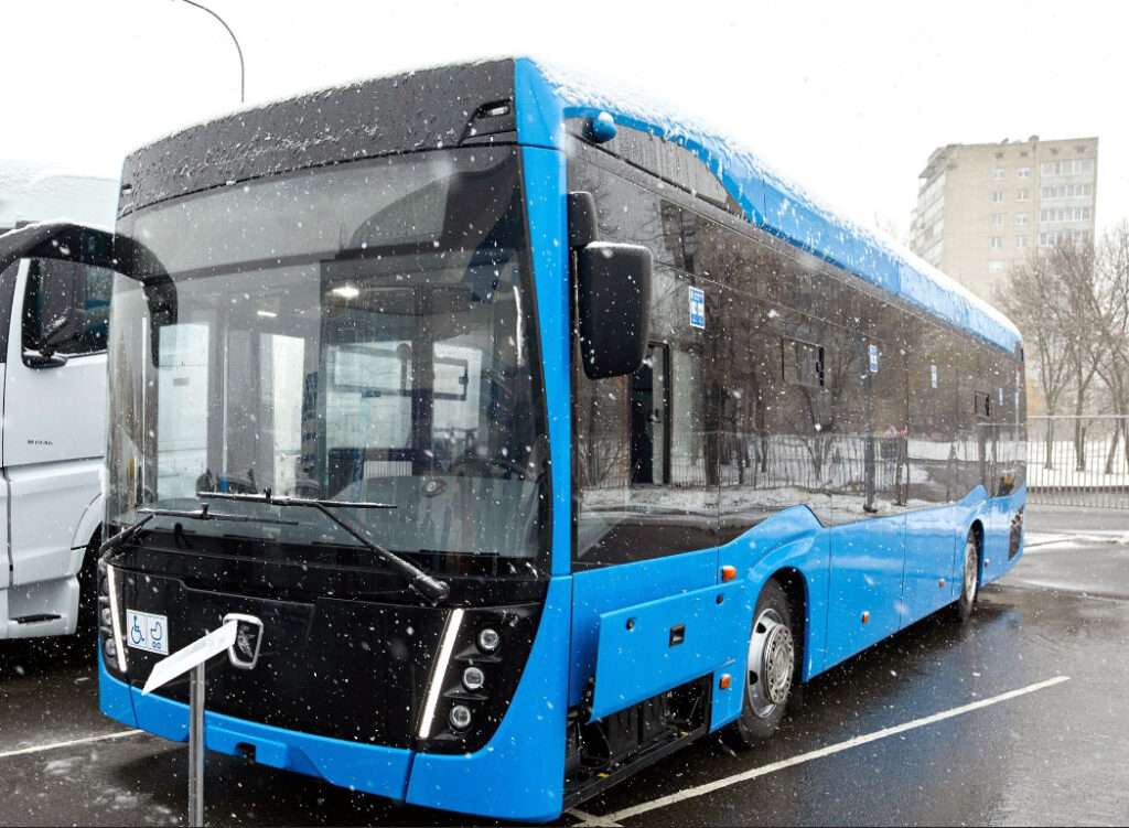 Новый троллейбус КАМАЗ